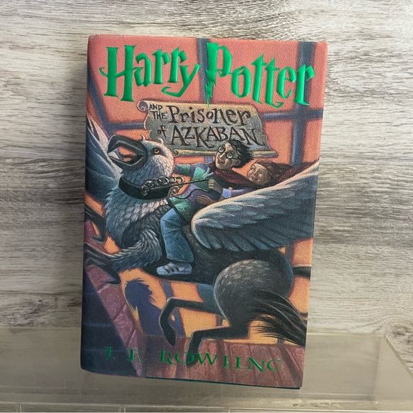 Harry Potter and the Prisoner Of Azkaban First Edition JK Rowling HC DJ (TS) - Picture 1 of 8